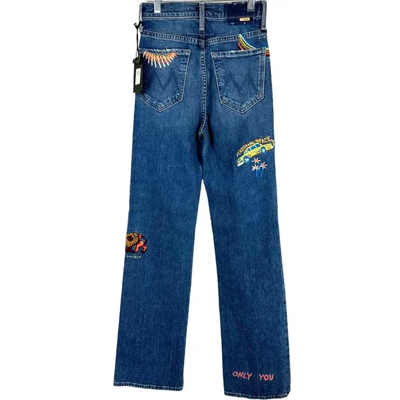 Mother Superior NWT The Rambler Sneak Running With Scissors Embroidered Size 24